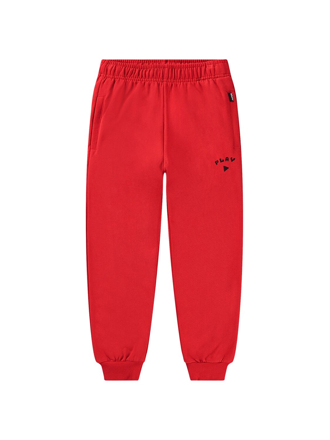 Molo Organic Cotton Sweatpants In Red