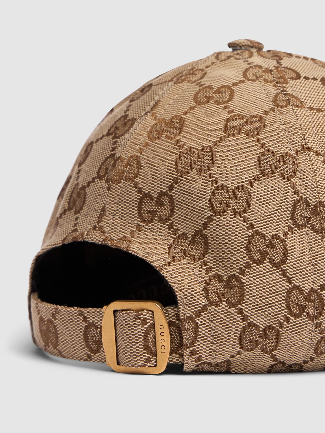 Shop Gucci Original Gg Baseball Hat In Beige,ebony