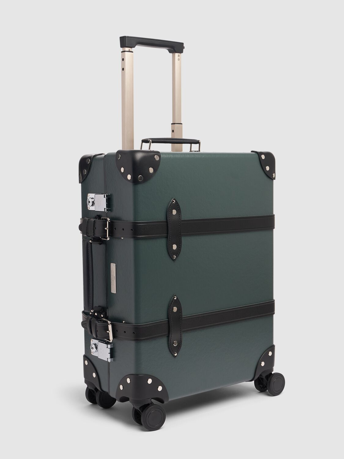 Shop Globe-trotter Nttd 4x Wheel Carry-on Case In Grau,schwarz