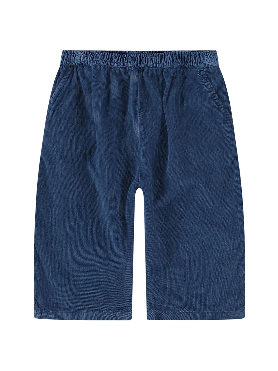 Molo Babies' Organic Cotton Corduroy Pants In Blue