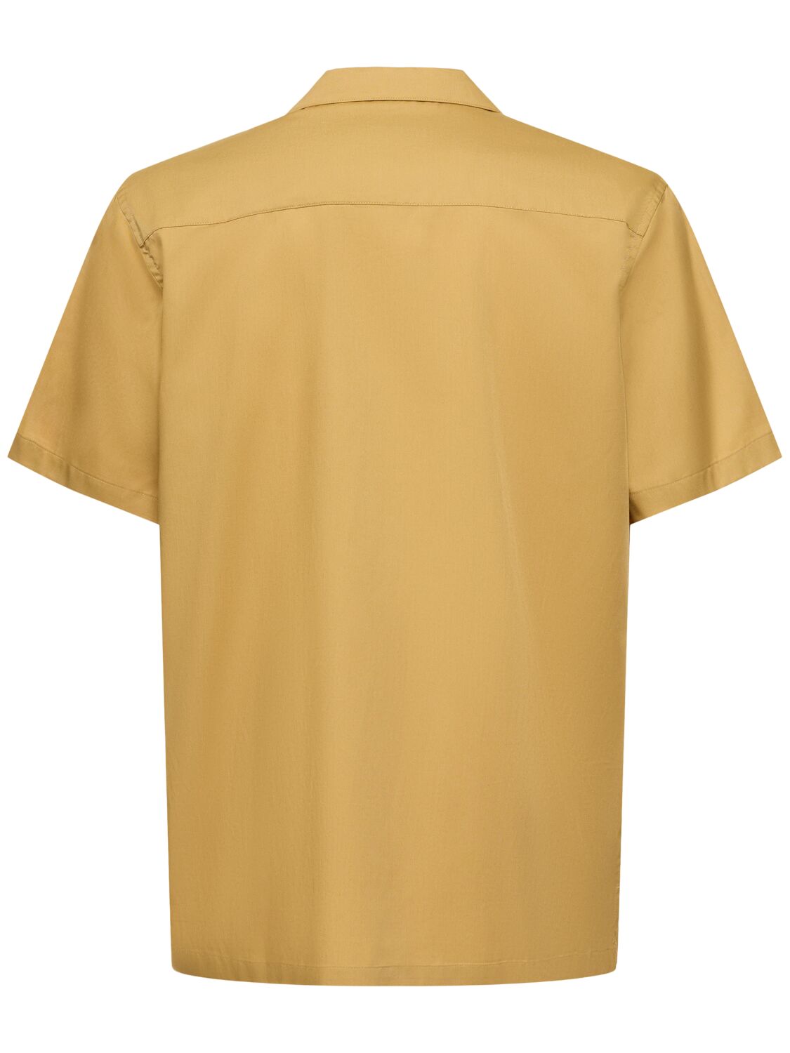 Shop Carhartt Delray Cotton Blend Short Sleeve Shirt In Beige