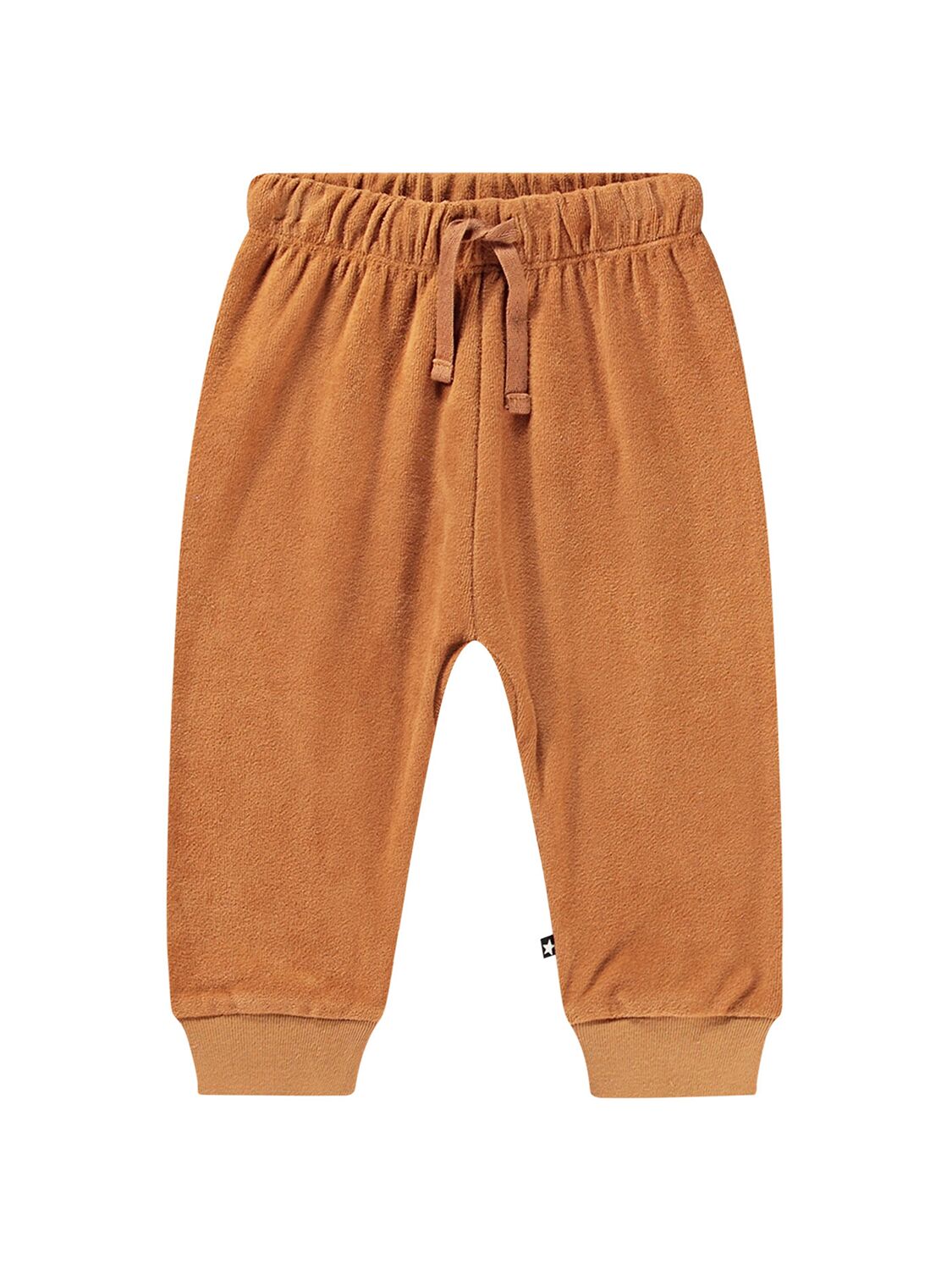 Molo Organic Cotton Sweatpants In Brown