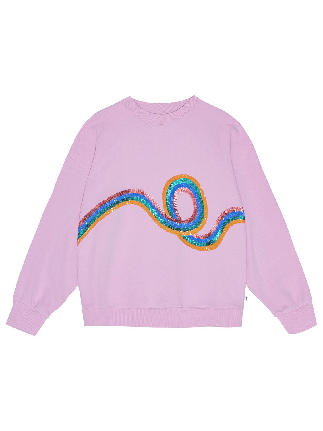 Molo Organic Cotton Sweatshirt In Pink