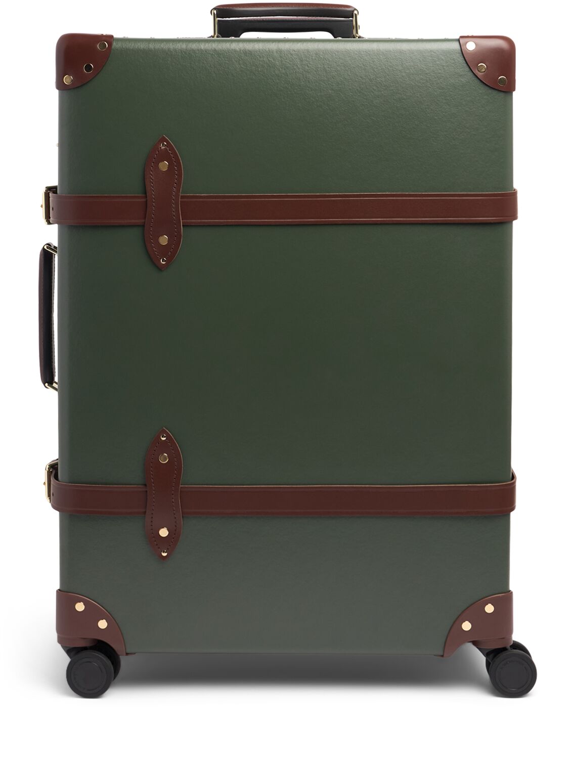 Globe-trotter Large 4x Wheel Trolley In Green