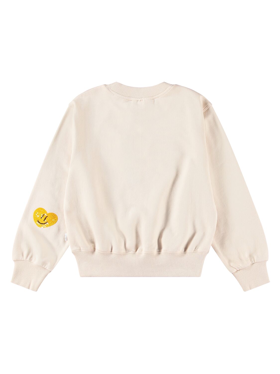 Shop Molo Organic Cotton Sweatshirt In White