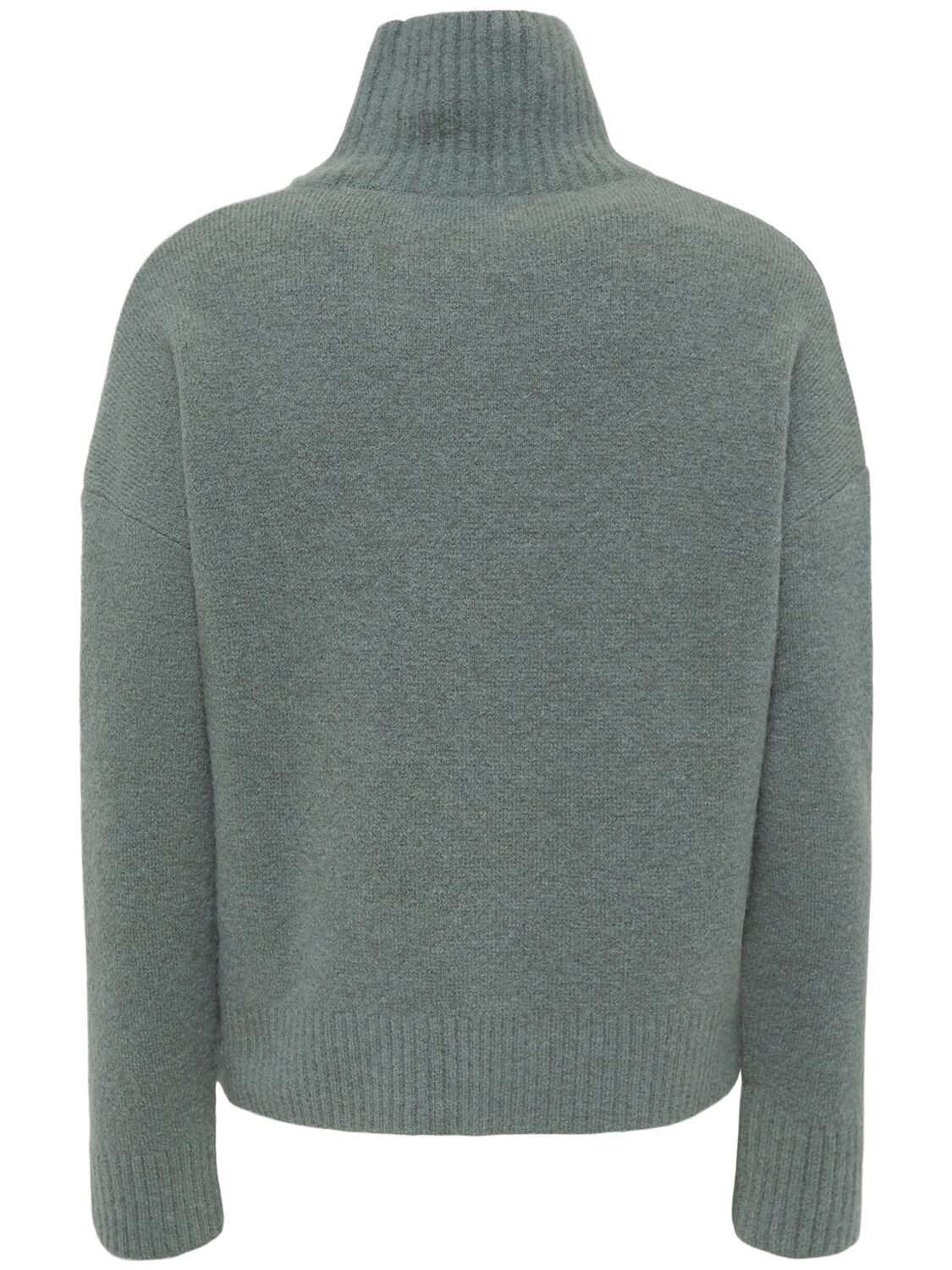 Shop Ami Alexandre Mattiussi Adc Alpaca Blend Turtleneck In Antique Clay