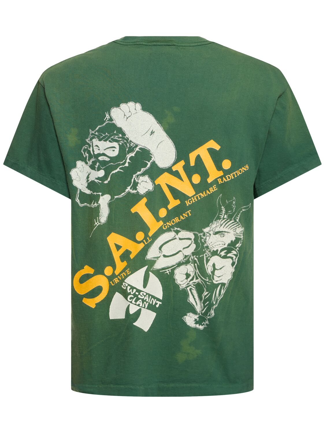 Shop Saint Michael Sean Wotherspoon X Saint Mx6 T-shirt In Green