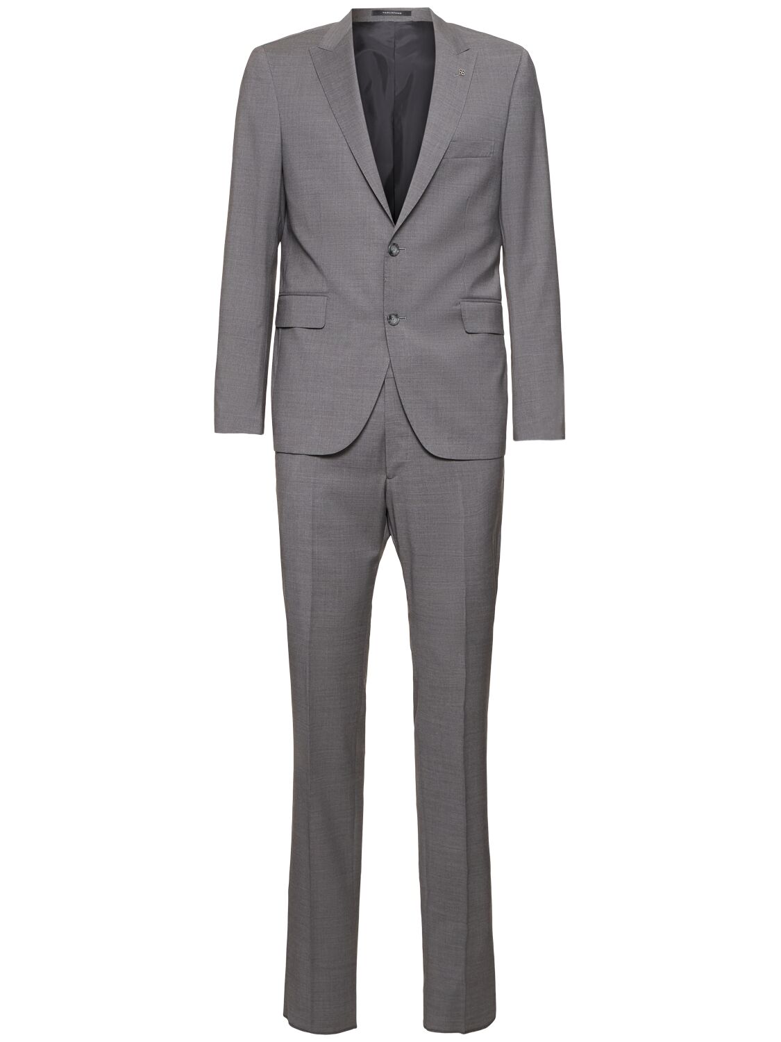 Tagliatore Bruce Single Breasted Wool Suit In Grey