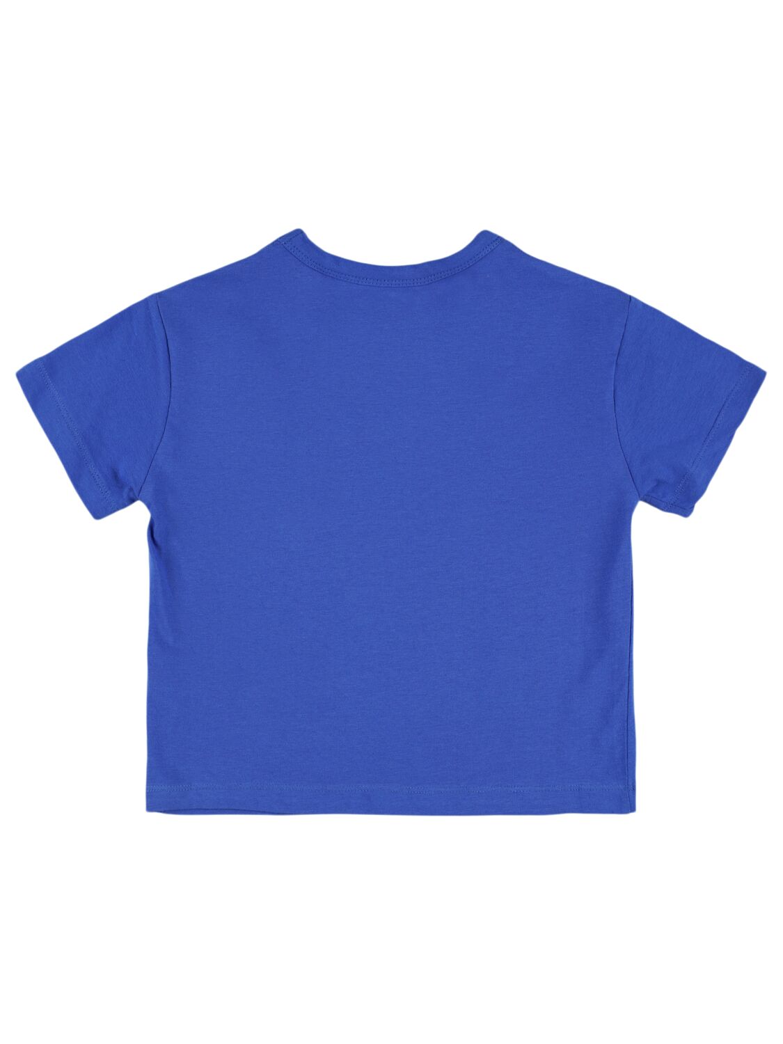 Shop Tiny Cottons Printed Organic Cotton T-shirt In Blue