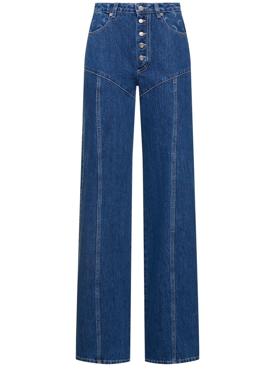 Image of Deadstock Denim H/waisted Flared Jeans