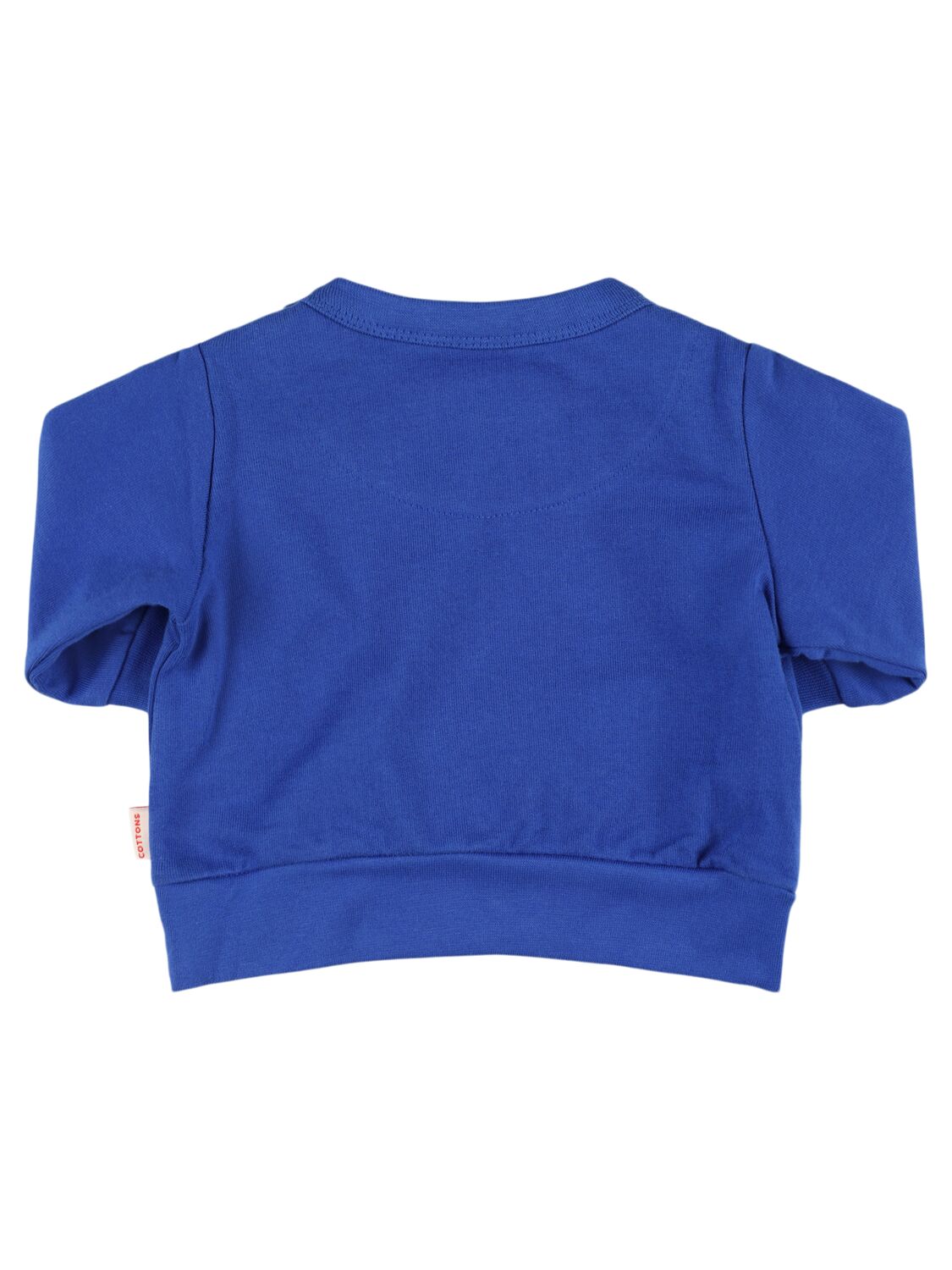 Shop Tiny Cottons Printed Organic Cotton Sweatshirt In Blue