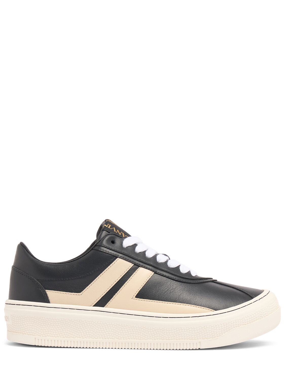 Image of Pluto Leather Low Top Sneakers