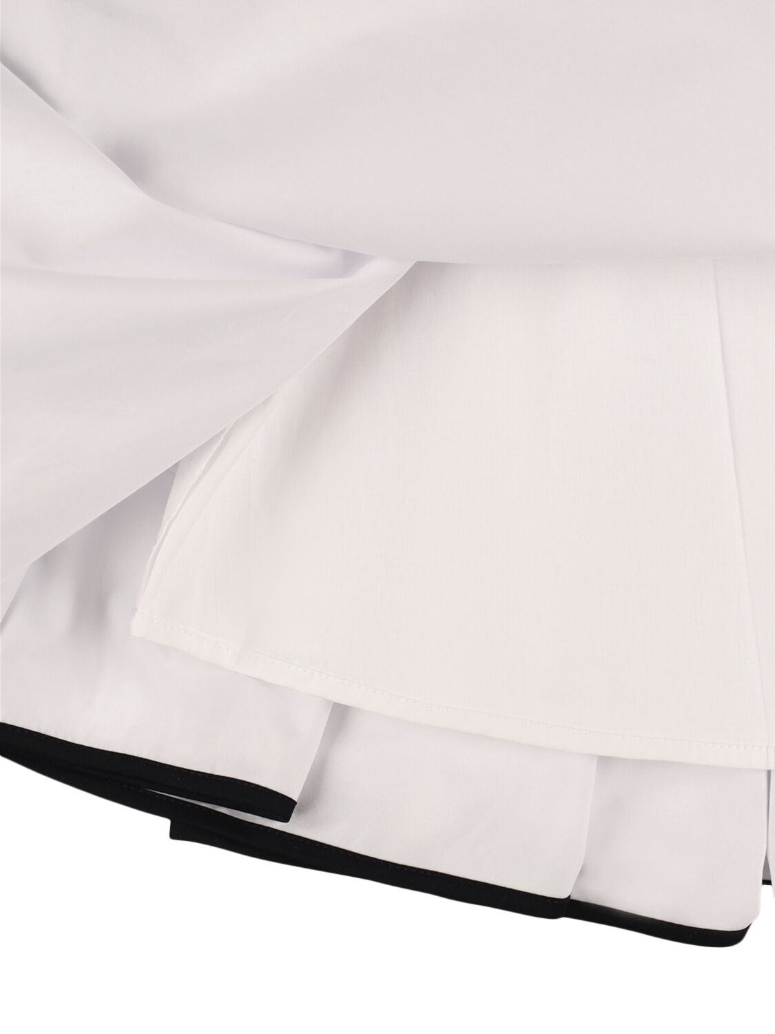Shop Nikolia Cotton Shirt W/ Applique In White