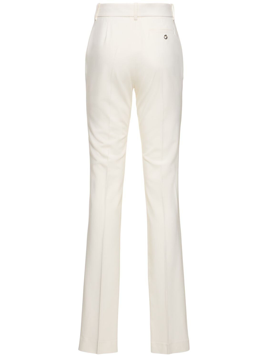 Shop Coperni Straight Tailored Pants In White