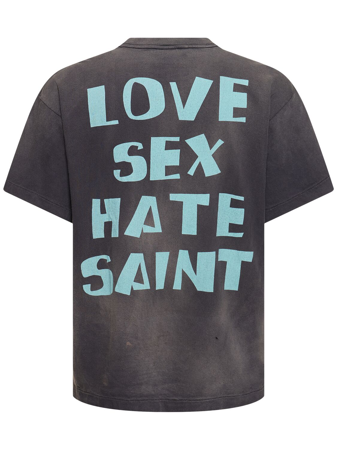 Shop Saint Michael Shermer Academy X Saint Mx6 T-shirt In Black