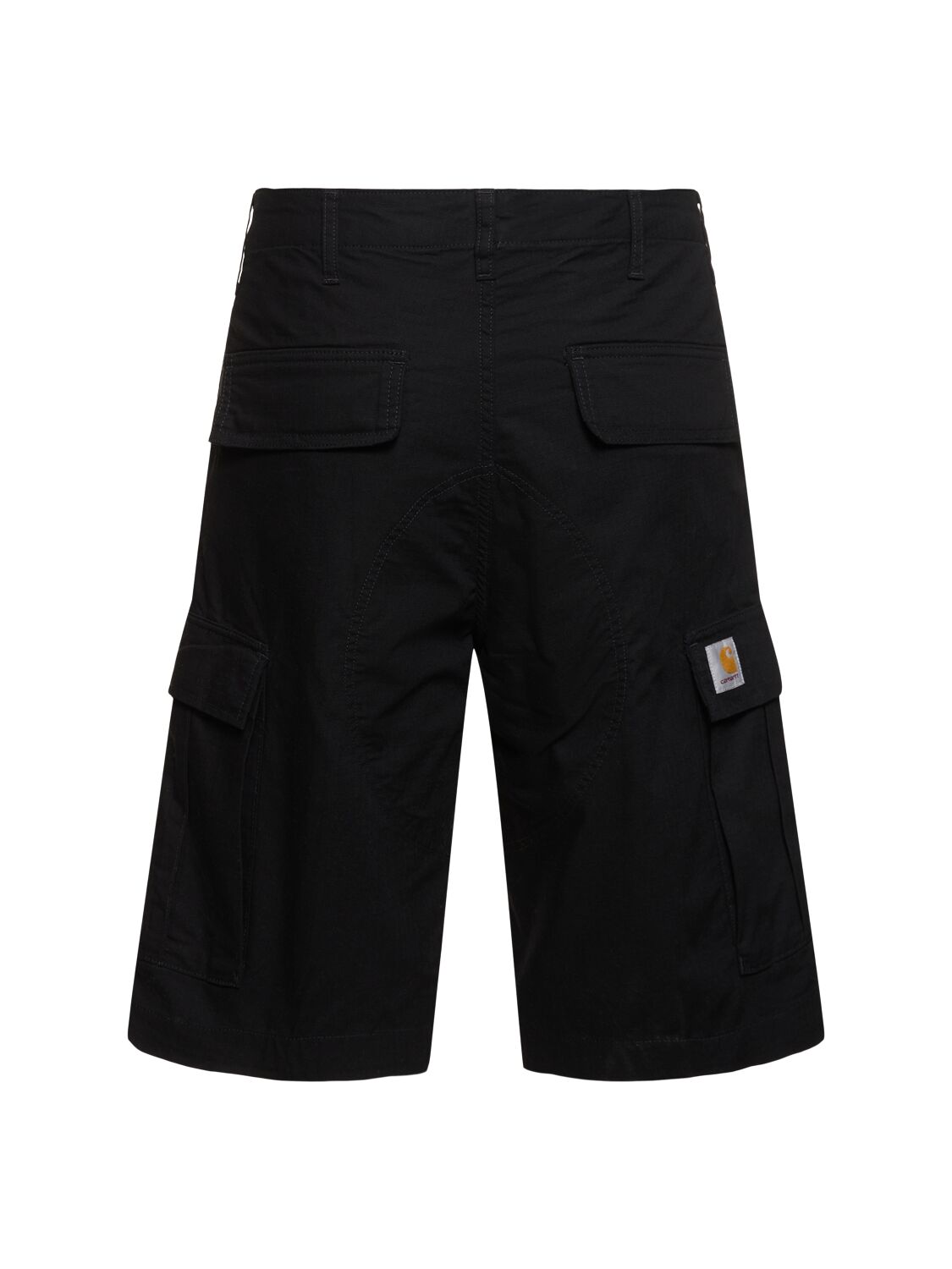 Shop Carhartt Columbia Regular Cargo Shorts In Black