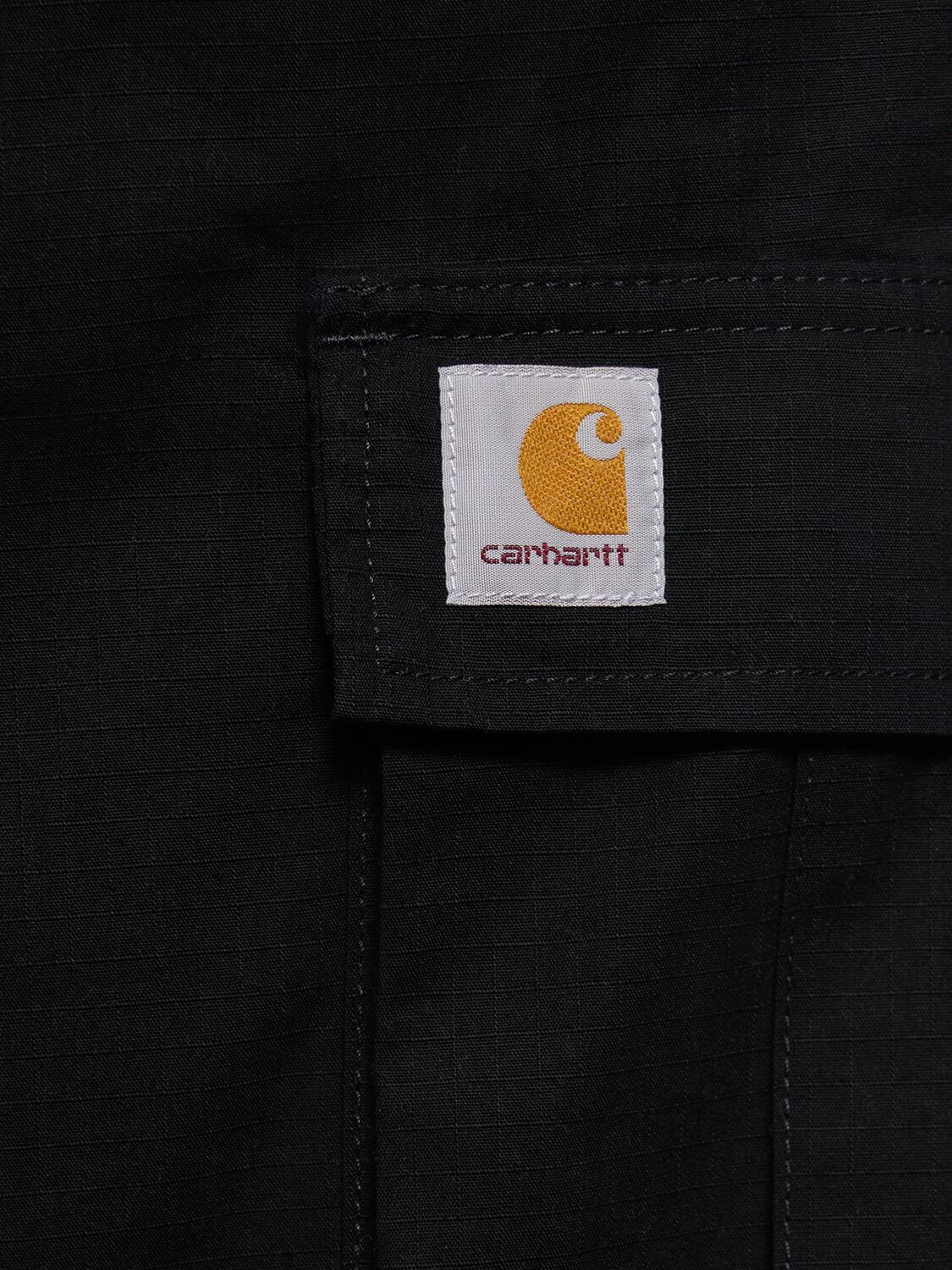 Shop Carhartt Columbia Regular Cargo Shorts In Black