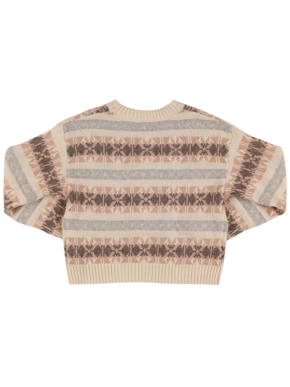 BONPOINT WOOL BLEND KNIT SWEATER 
