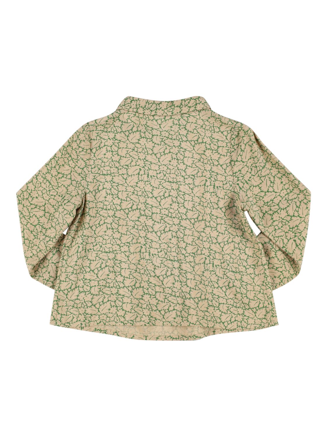 BONPOINT PRINTED SILK BLEND SHIRT 