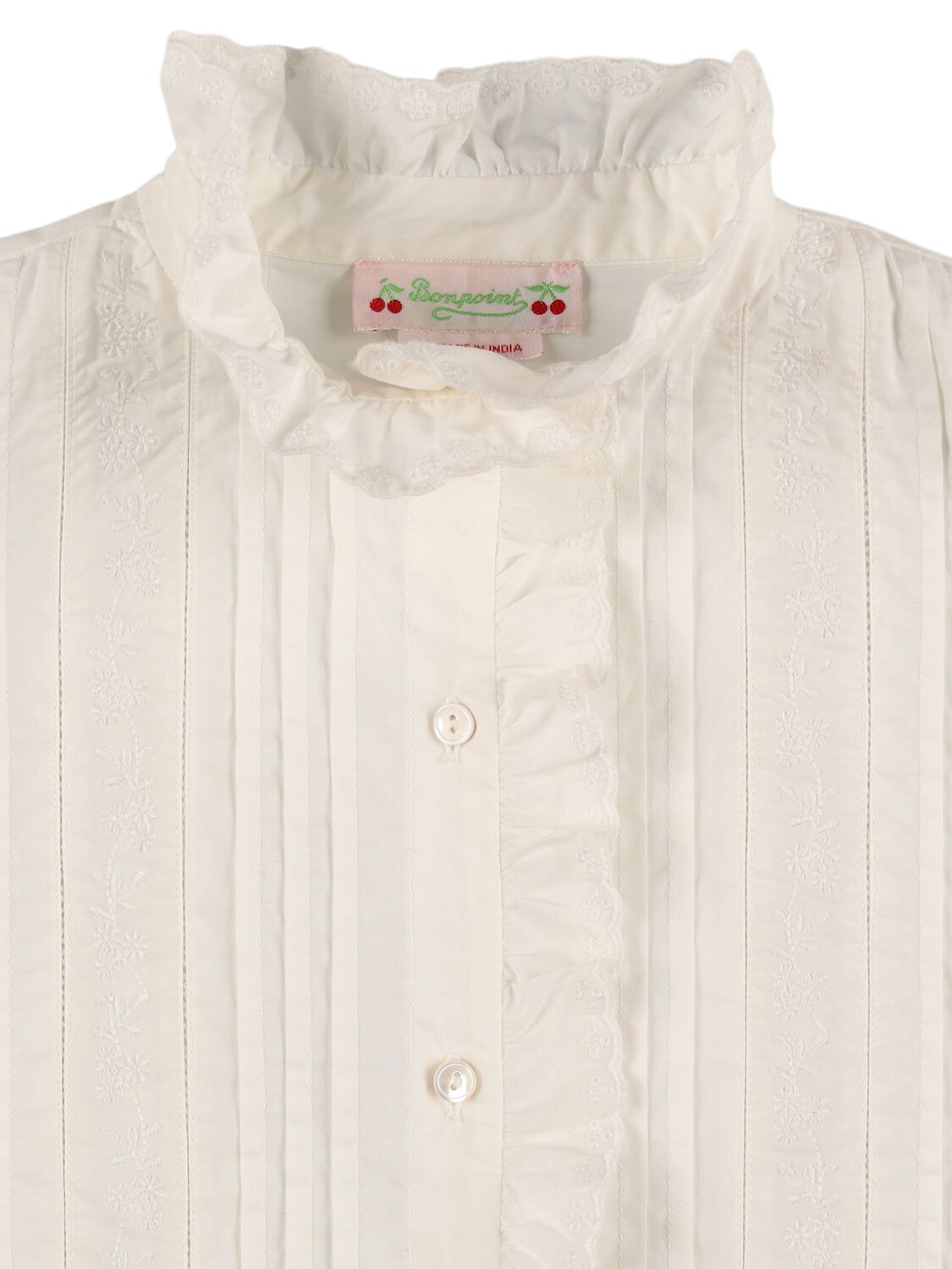 BONPOINT COTTON POPLIN SHIRT 
