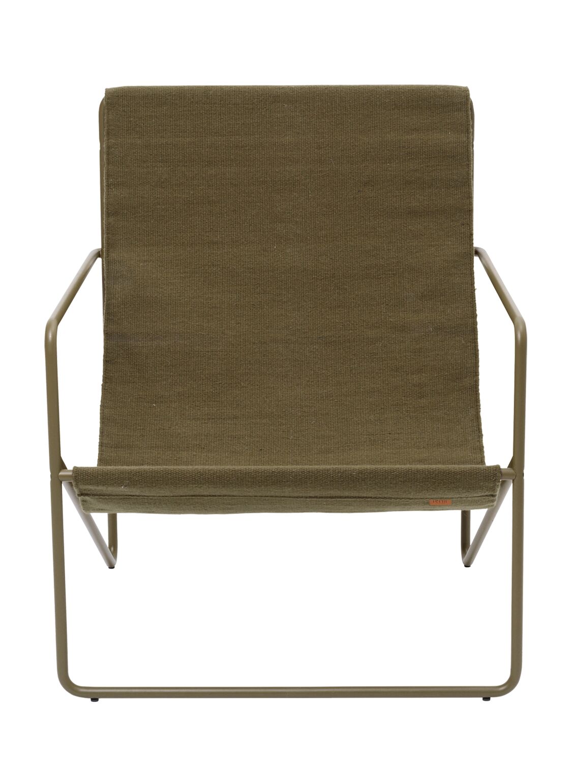 Ferm Living Olive Desert Lounge Chair In Olive,olive