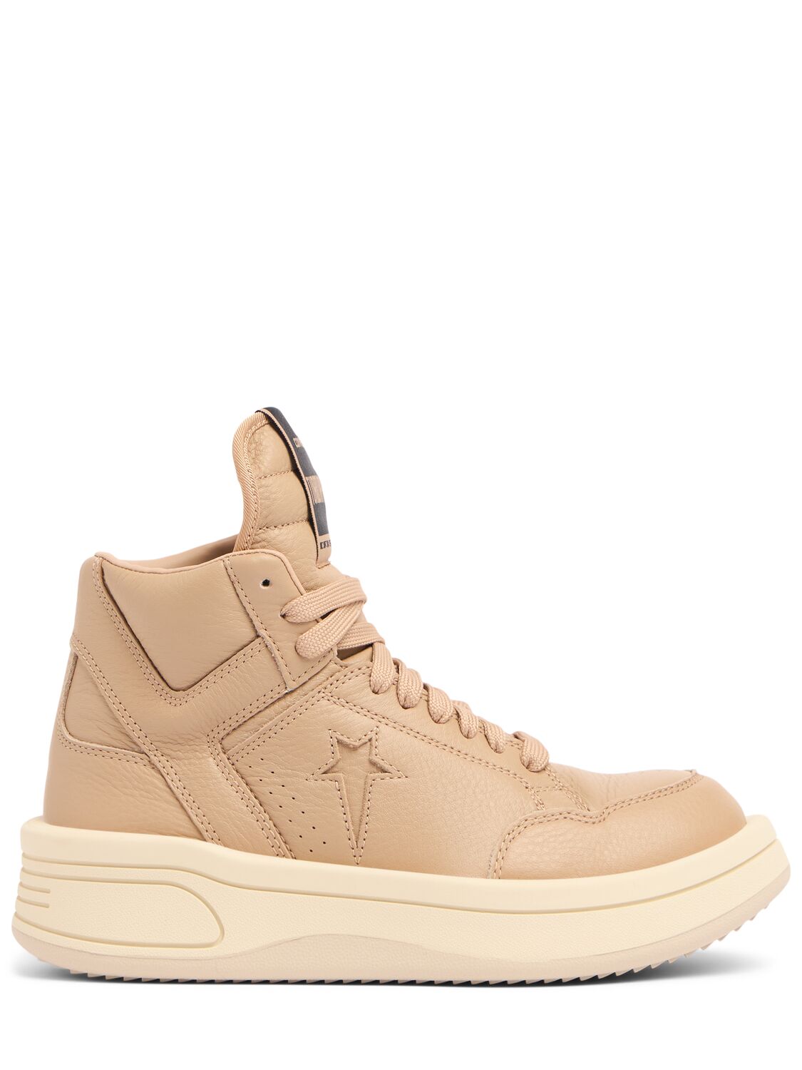 Drkshdw X Converse Turbowpn Leather Sneakers In Blush