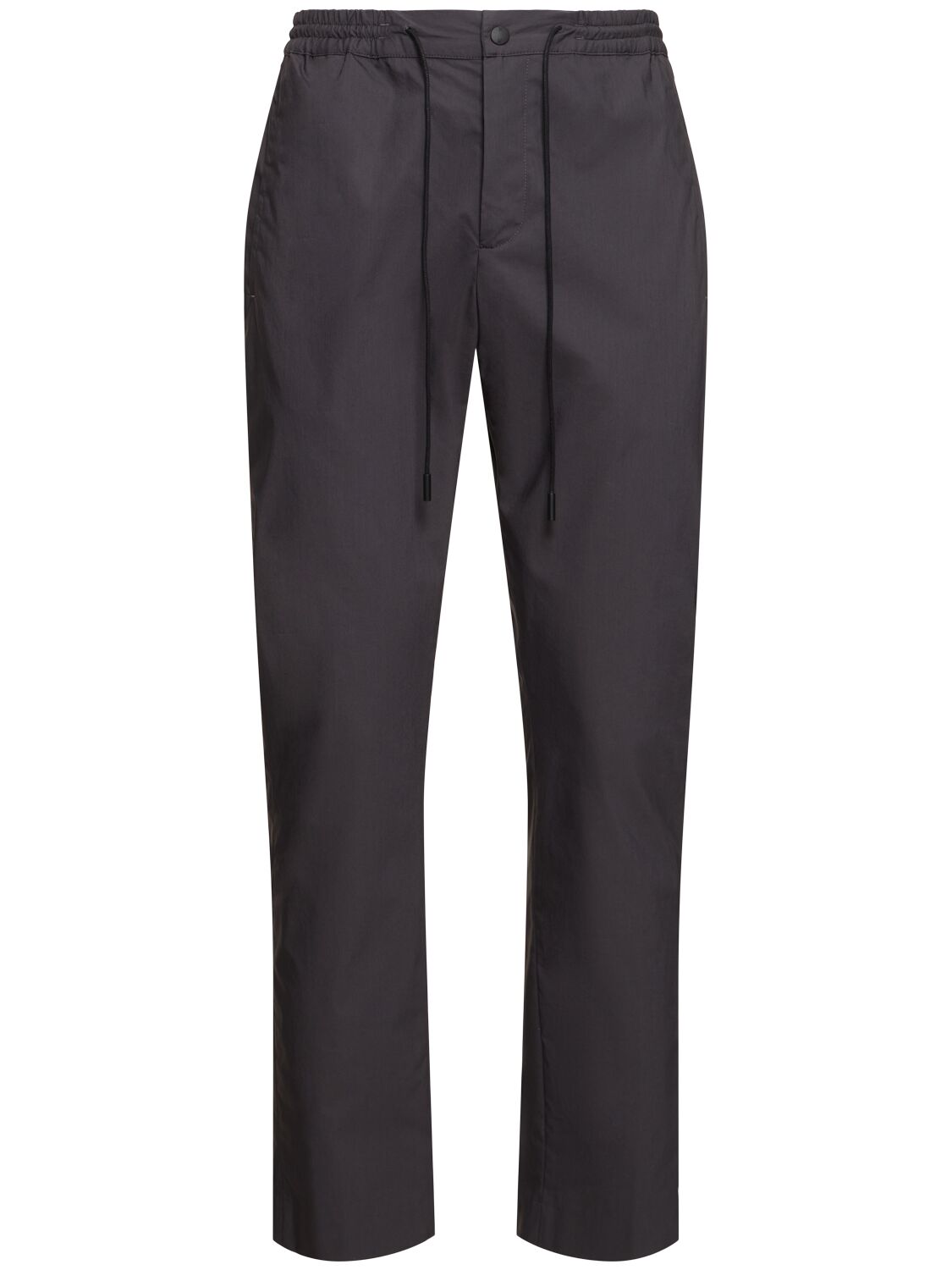 Pt Torino Omega Tech Cotton Poplin Pants In Grey