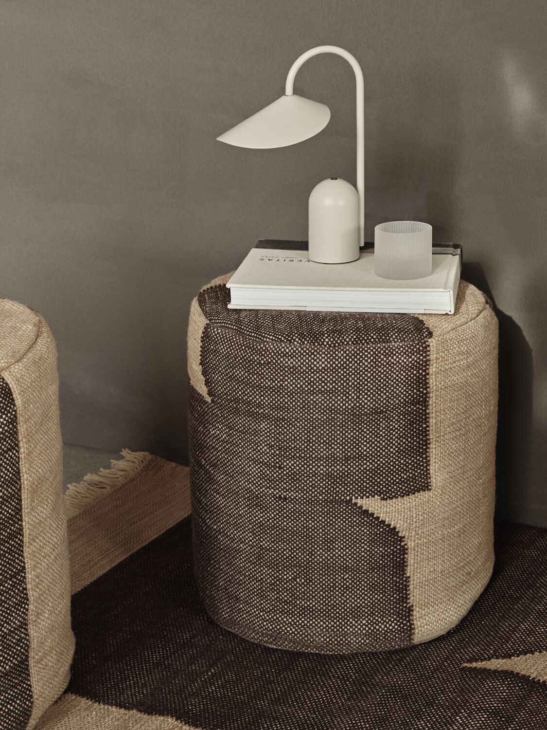 FERM LIVING CASHMERE WHITE ARUM PORTABLE LAMP 
