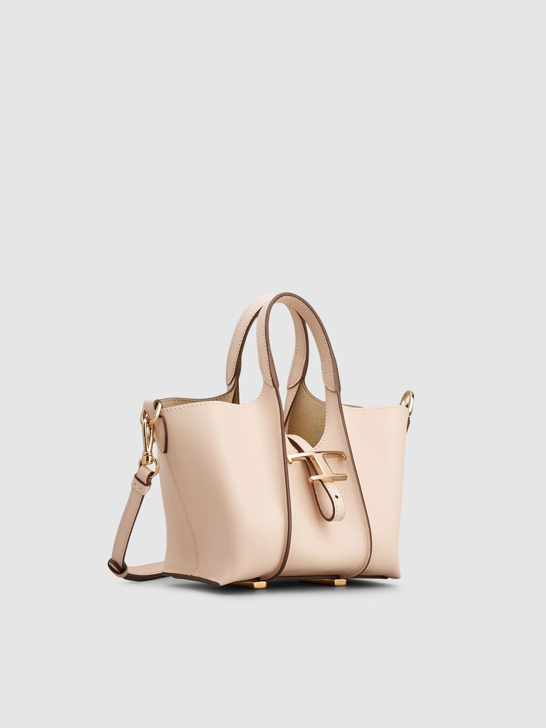 Shop Tod's Micro T Timeless Shopping Bag In Rosa Kiss