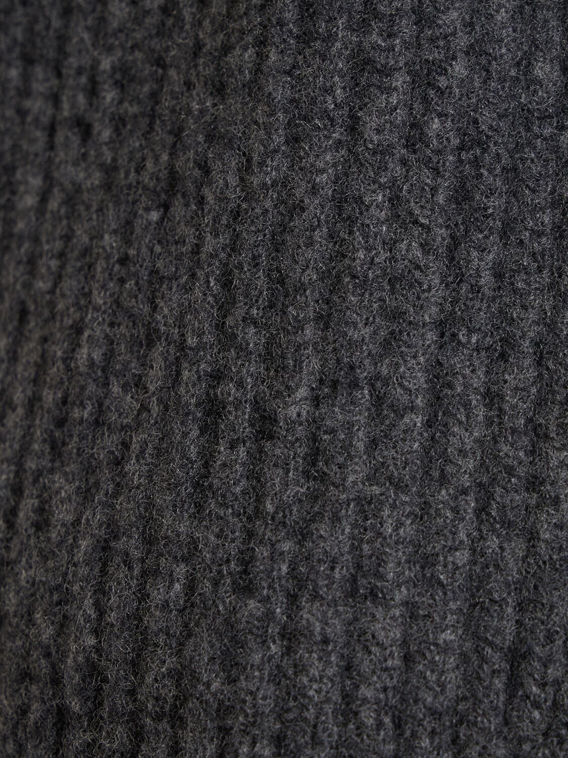 Shop Soeur Sud Wool Balaclava In Dark Grey