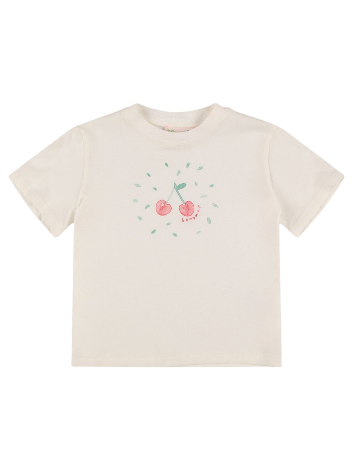 Bonpoint Kids' Cotton Jersey T-shirt In White