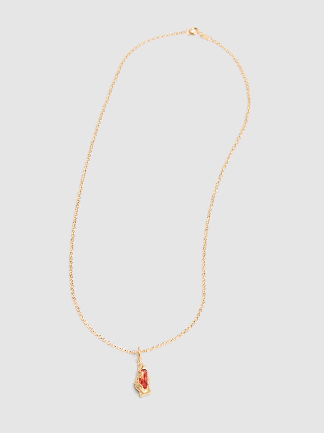 Shop Simuero Naranja Pendant Necklace In Gold