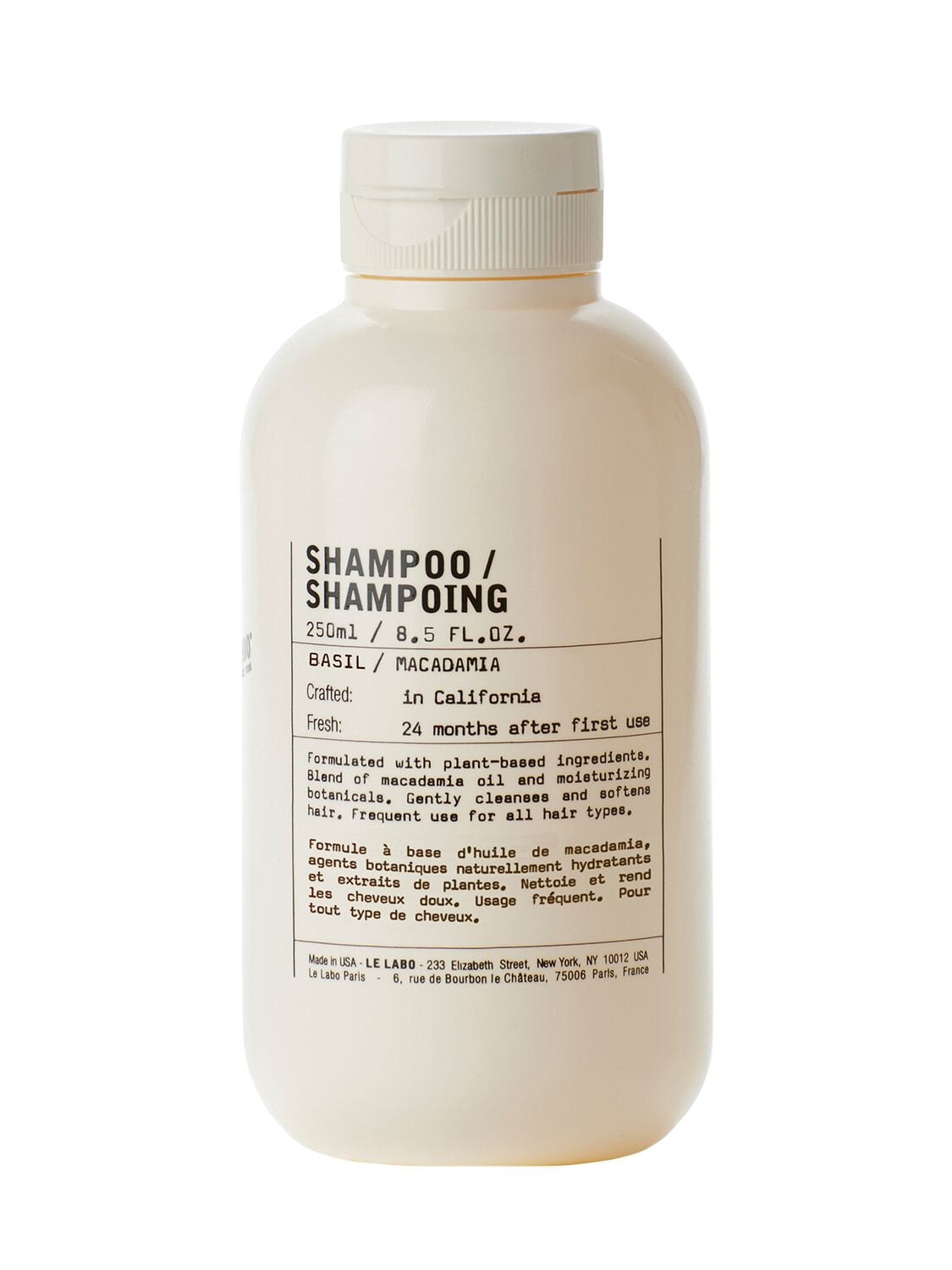 250ml Basil Hair Shampoo