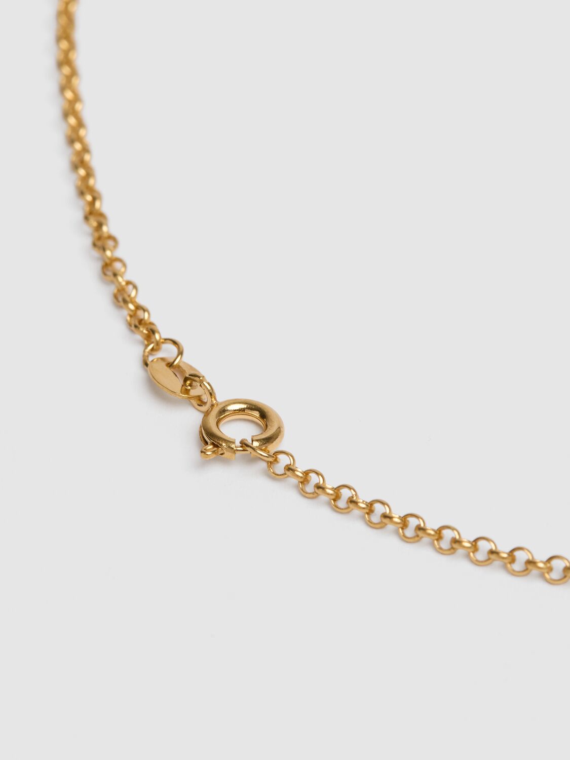 Shop Simuero Illetes Pendant Necklace In Gold