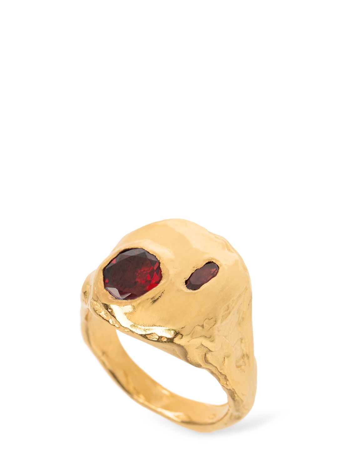 Simuero Coco Chunky Ring In Gold