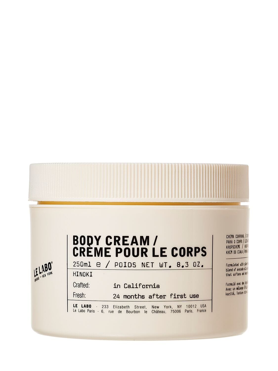 250ml Hinoki Body Cream