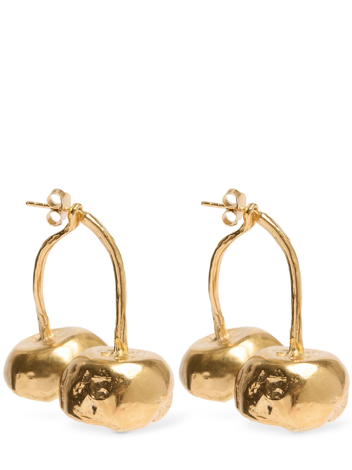 Simuero Cerezas Drop Earrings In Gold