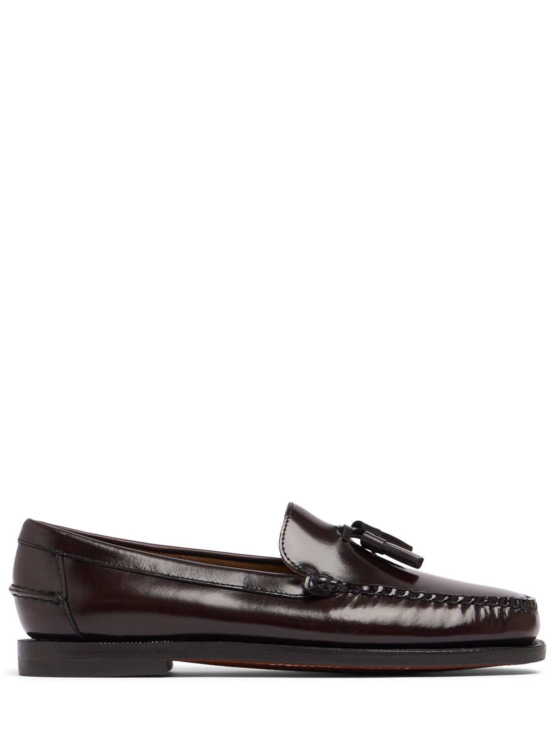 Sebago Classic Will Smooth Leather Loafers In Brown