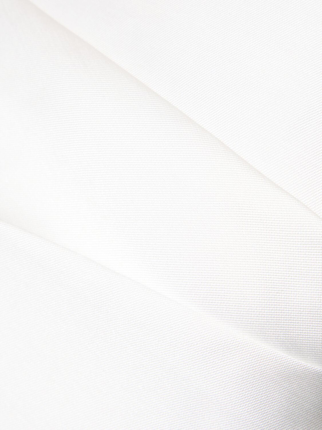 Shop Solace London Ula Twill Mini Dress W/ Maxi Bow In White