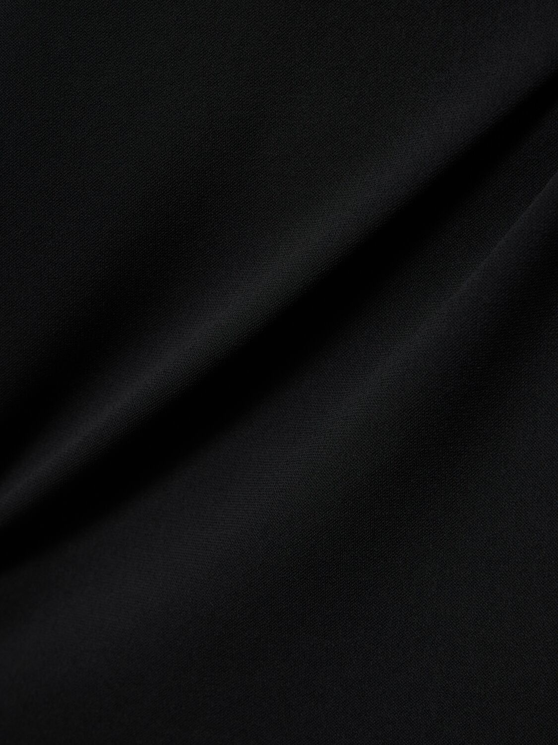 Shop Ann Demeulemeester Aura Strapless Jersey Long Dress In Black