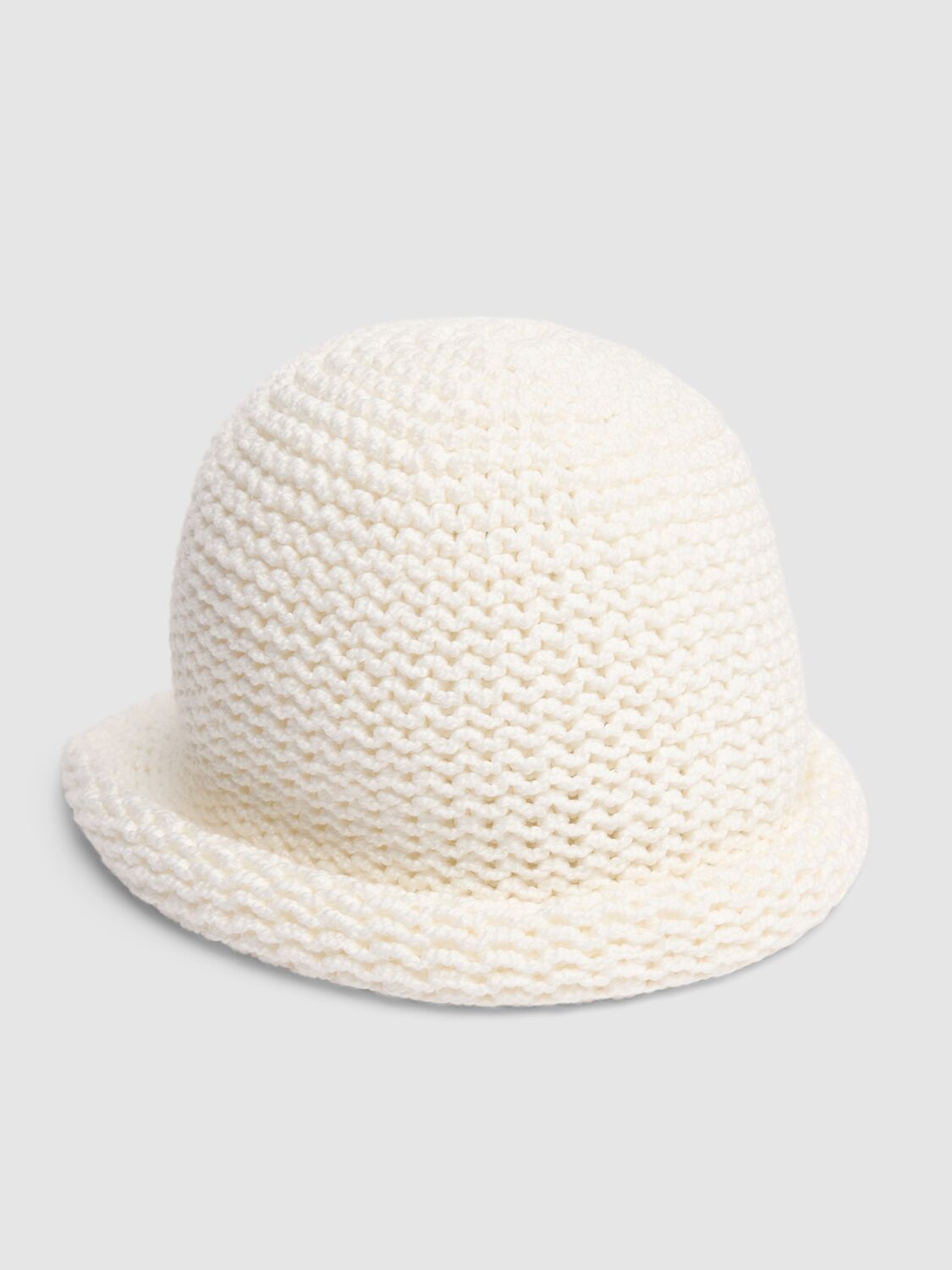 Shop Loro Piana Hida Cloche Cotton Blend Hat In White