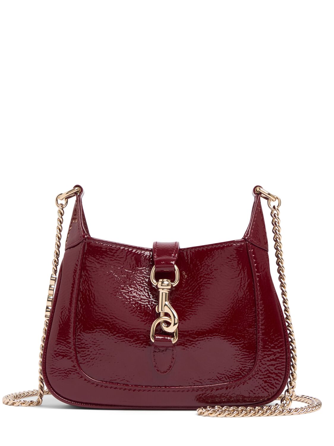 Gucci Mini  Jackie Notte Shoulder Bag In Rosso Ancora