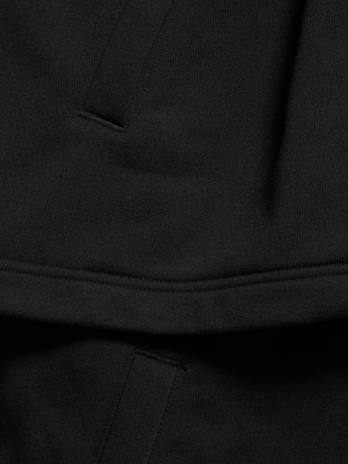 Shop Comme Des Garçons Homme Deux Double Layered Zipped Hoodie In Black