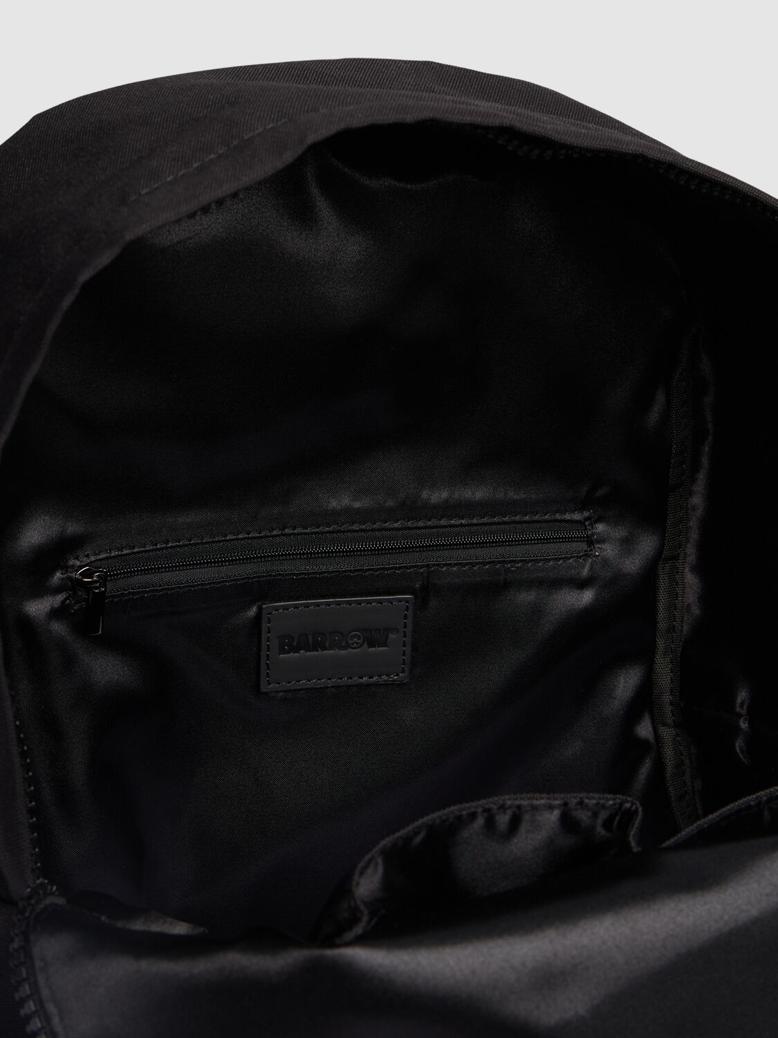 Shop Barrow Poly Backpack W/ Logo In Black