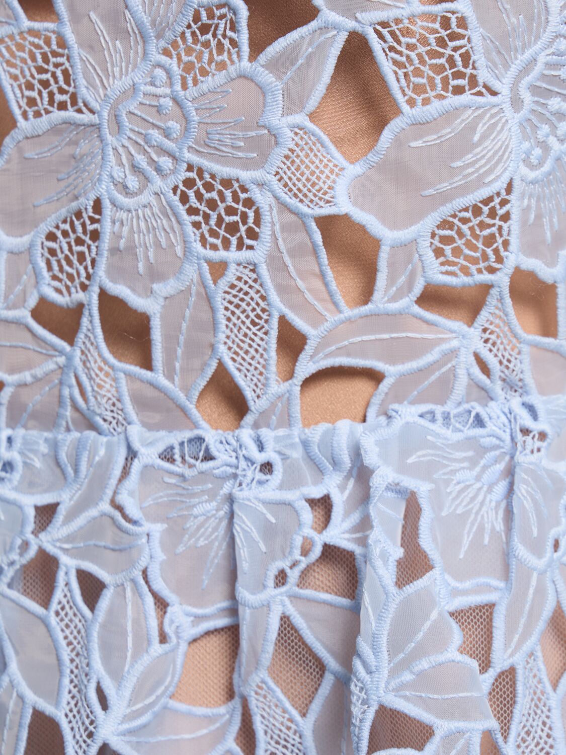 plus size lace cocktail dresses Alianna Plus Size White Lace Cocktail Dress– Hello Curve main image 1