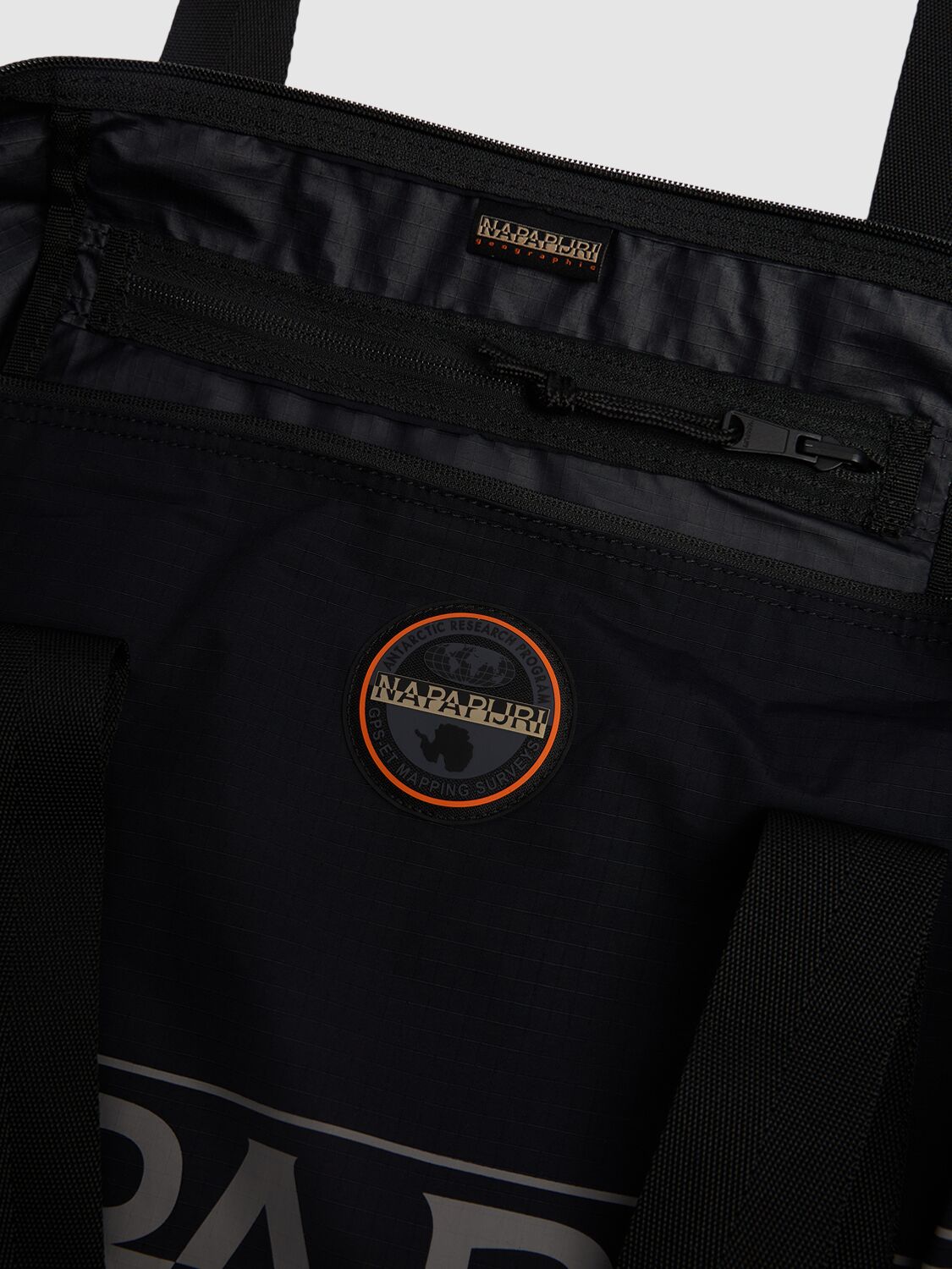 Shop Napapijri H-salinas Small Tech Duffle Bag In Black