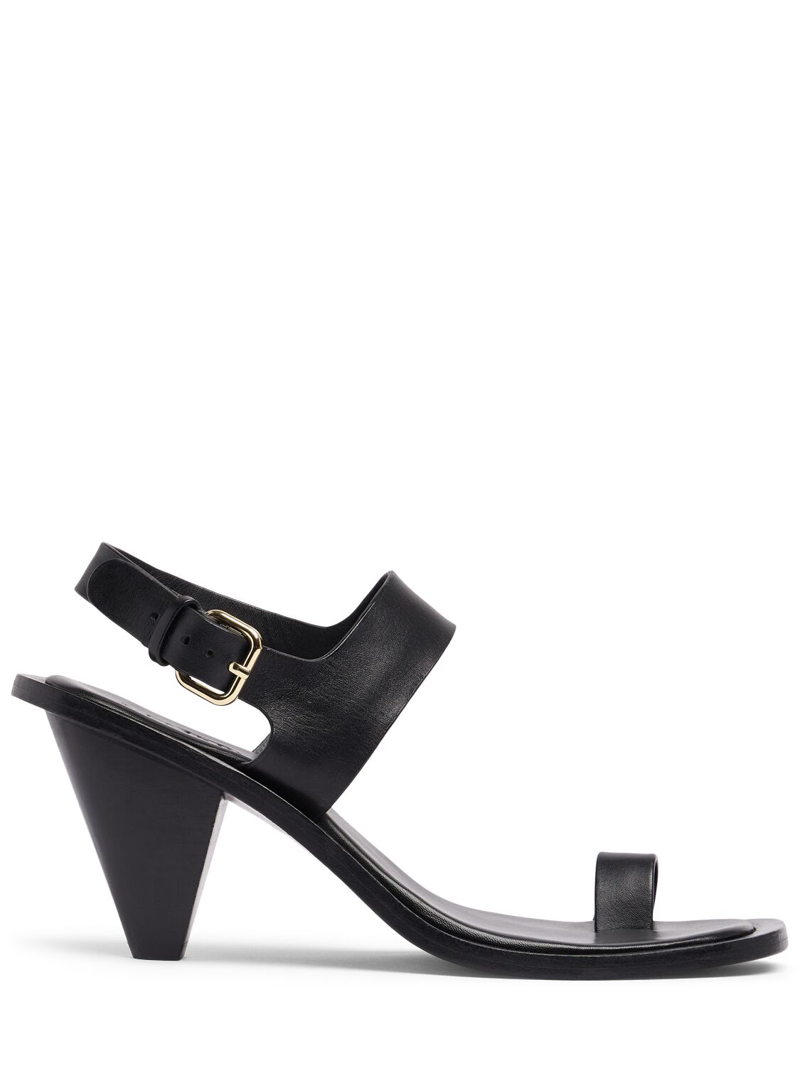 A.emery 85mm Leland Leather Sandals In Black