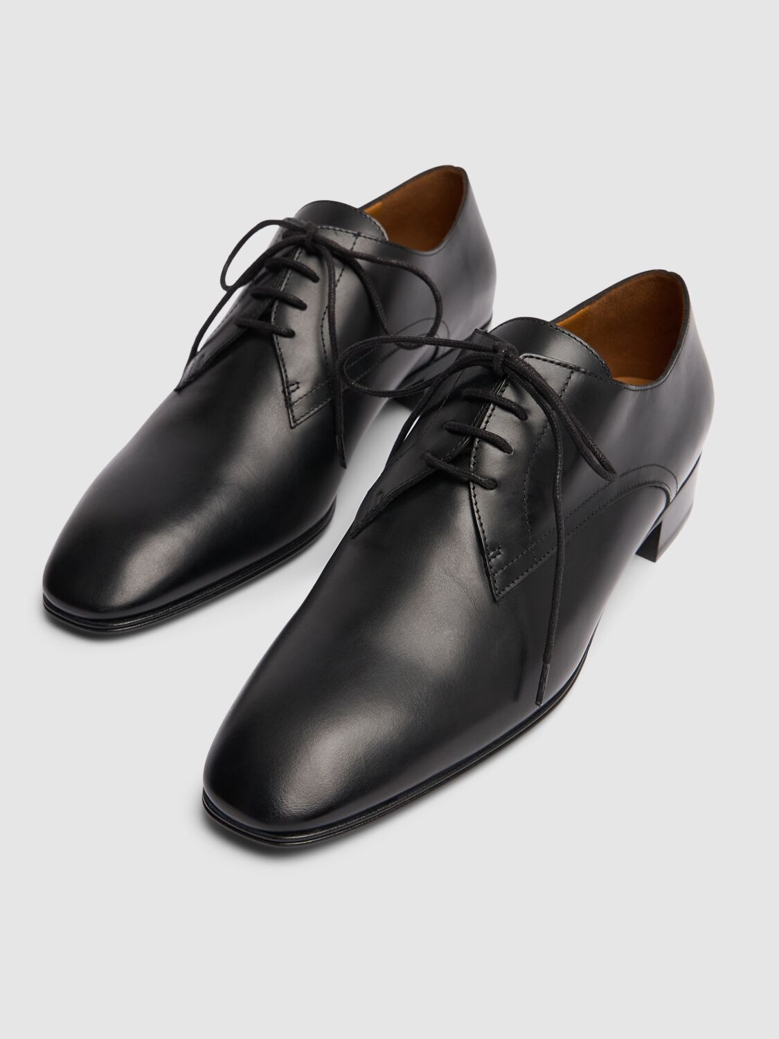 Shop The Row Kay Oxford Lace-up Shoes In Black