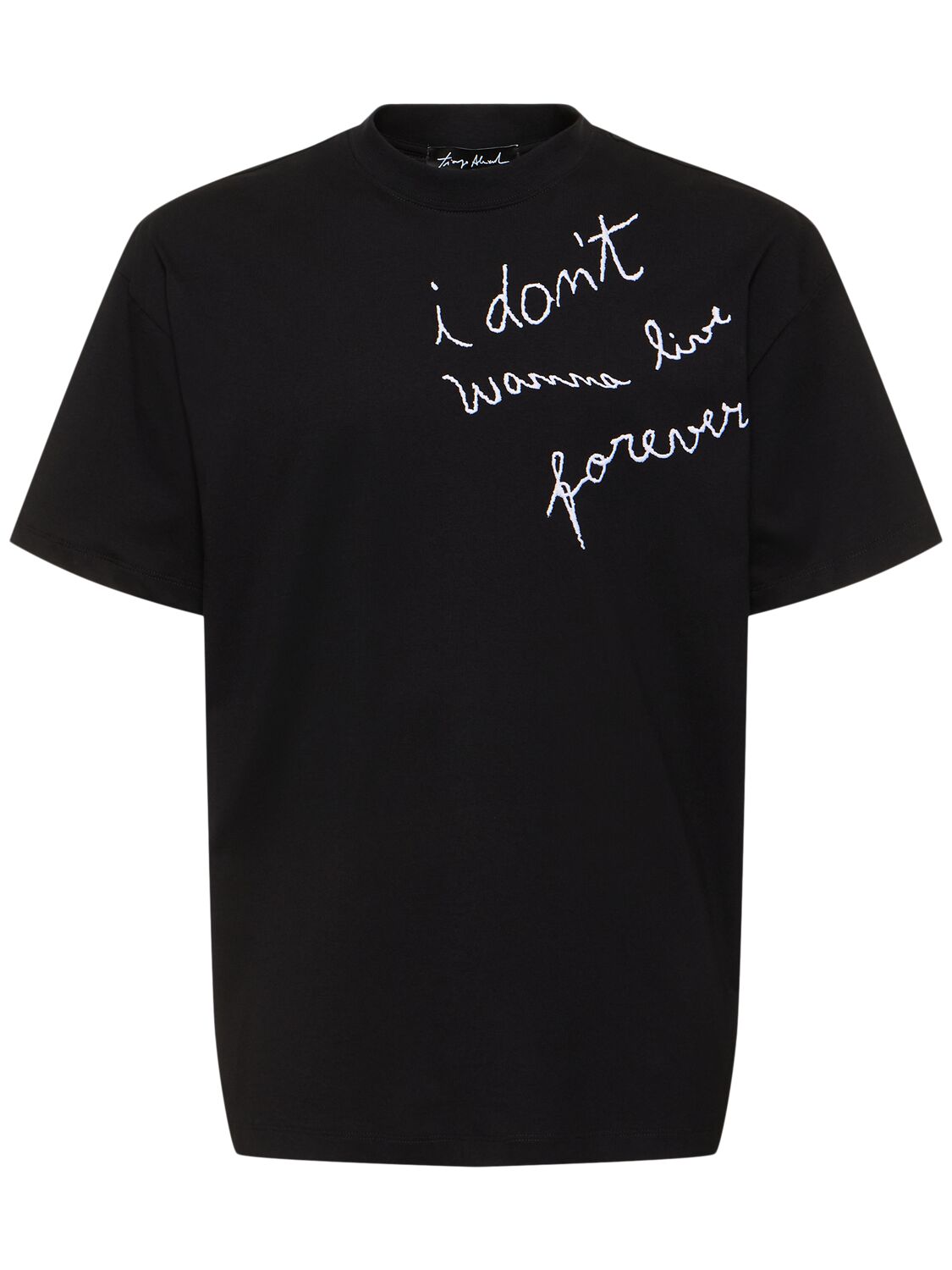Msgm Tiago Alexandre X  T-shirt In Black