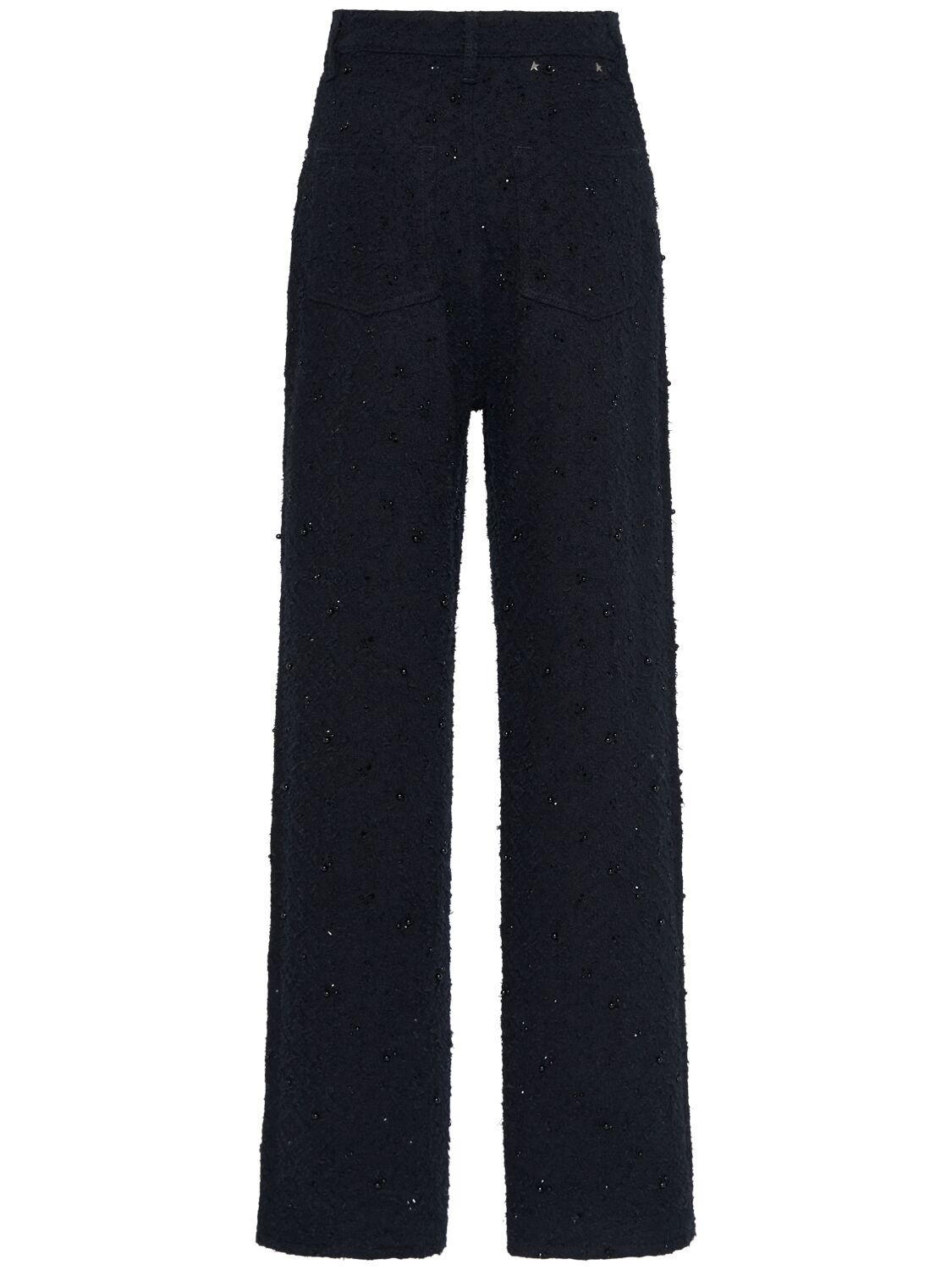 Shop Golden Goose Journey Kim Embellished Jeans In Black